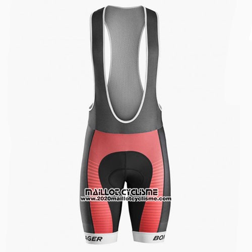2016 Maillot Ciclismo Trek Bontrager Rouge et Noir Manches Courtes et Cuissard